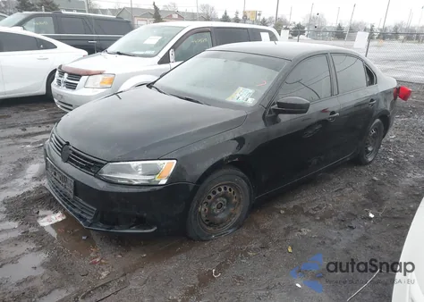 2012 Volkswagen Jetta 2.0L S from USA, damaged, VIN 3VW1K7AJ6CM317424